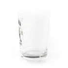 菊タローオフィシャルグッズ販売所の高田でドン！ Water Glass :right