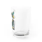 高田弐式のMixing colors  Water Glass :right