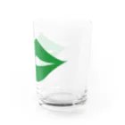 多摩市民のセクシーな唇(グリーン) Water Glass :right