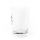 チョボのオオゴマダラTシャツ Water Glass :right
