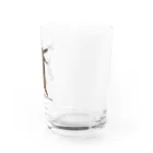 ヘタヘタ大王の店の猿も木から落ちる。 Water Glass :right