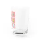 Teal Blue CoffeeのTealBlueItems _Cube PINK Ver. Water Glass :right