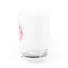 イニミニ×マートのイチゴ牛乳 Water Glass :right