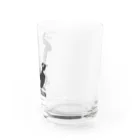 シマノカタチのNOT A PENGUIN〈カツオドリ・カンムリウミスズメ〉 グラス右面