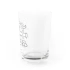 illust_designs_labのワクチン接種済みのイラスト COVID-19 vaccine mRNA 日本語文字付き Water Glass :right