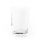 奏蘭媛（sotlrahime）の白猫くんのグラス Water Glass :right