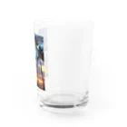 Non heels Hawaiiのワイキキサンセット Water Glass :right