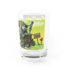 SAUNA ZOMBIESのSAUNA ZOMBIES-Weird Sauna Monsters GLASS- グラス右面