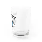 ぶらんち工房の眉毛が文字認証のアレ Water Glass :right