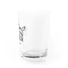 Tetra Styleの金魚（モカ） Water Glass :right