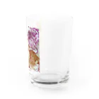 amekoamenokoのflower Water Glass :right