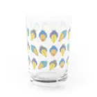 ハシビロ☆SHOPのハシビロコウFACE Water Glass :right