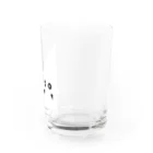 kiito_SUZURIのシロクロ猫 Water Glass :right