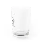 あか子のグッズのこんだてしろくま Water Glass :right