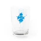 よかショップ　SUZURI店の空爽草(そらそうくさ)グラス Water Glass :right