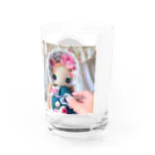 あみぐるどーるグッズSHOPの薔薇姫さま&あみぐるどーるロゴタイプ Water Glass :right