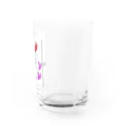 レモンかわいい女子♥️オリジナルショップのうさぎ♥️女子 Water Glass :right