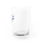 kakachun2のひな文鳥のくりくりアタマ Water Glass :right