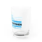 USHIDELEK(ウシデレ)のヨーグルトのロゴ Water Glass :right