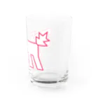 ぺちぺち工房 Pechi Pechi Atelierのキースヘリング風 うちの犬 Water Glass :right