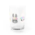 sachiko2004shopの花とうさぎ Water Glass :right