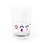 marucoro chanのぐるっとこけしちゃん Water Glass :right