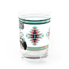 thine12shopのフェレット　オルテガ　グリーン Water Glass :right