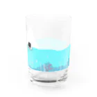 shoushouの海と毛玉猫 Water Glass :right