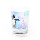 ヤママユ(ヤママユ・ペンギイナ)のケープペンギン「ちょうちょ追っかけてたらそっくりさんいたの」 Water Glass :right