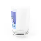 サメとメンダコ[namelessmm2]のSleep well サメとメンダコ Water Glass :right