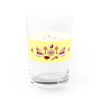 yukituboの太極拳ウサギ Water Glass :right