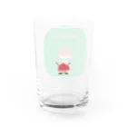 YoakeNecoのももいさん　東北☆家族 Water Glass :right