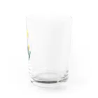 tulipの白地　tulip Water Glass :right