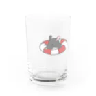 studio Lughのうきわチンチラ Water Glass :right