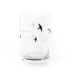 琥珀色に咲く花のツバメ兄弟〈飛ぶ練習〉① Water Glass :right