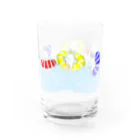 アイネっこのお店の浮き輪うさぎさん Water Glass :right