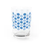 TSUBAME WORKSのdot/blue Water Glass :right