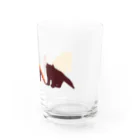 Chibahimeのレッサーパンダ（ライム芋カラー） Water Glass :right