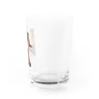 りんりん@らてののぞき見にゃんこ Water Glass :right