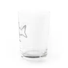 図鑑Tのスズリのウバザメ Water Glass :right