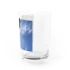 TENTENの湖上の青空 グラス右面