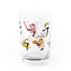 キッチュチャイナのスポーツパンダ Water Glass :right