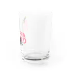 青二才赤四才の真剣ギラファ取り(文字あり) Water Glass :right