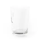 chocochachaのオウカンミカドヤモリ（黒） Water Glass :right