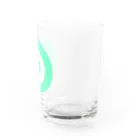 CORONET70のサークルa・ペパーミント・白・ペパーミント Water Glass :right