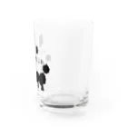 ガス抜けラジオぼったくり店のポッドキャストカバーモノクロ版 Water Glass :right