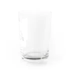 みずいろのたくさん遊んで眠るいぬとねこ Water Glass :right