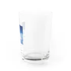 CrystalRoseの飛行機と雲の上 Water Glass :right