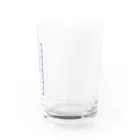 Achiとハトとみんなの店の浮き沈みするぶんぐちゃん Water Glass :right