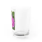 kerokoro雑貨店の華　芍薬(しゃくやく) ピンク Water Glass :right